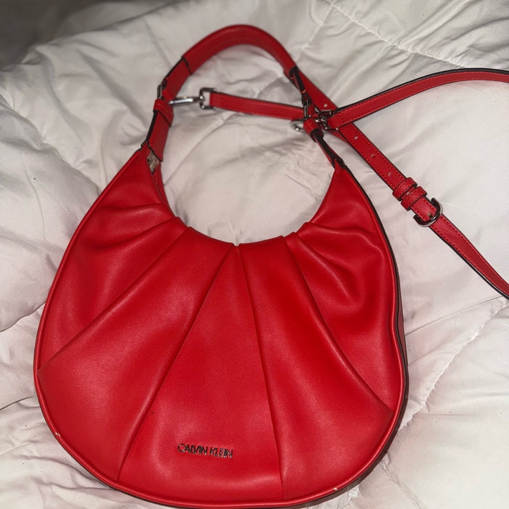 Red Calvin Klein Bag